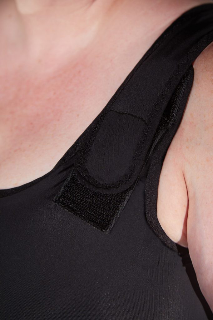 Women's Compression Swimsuit Shoulder Strap